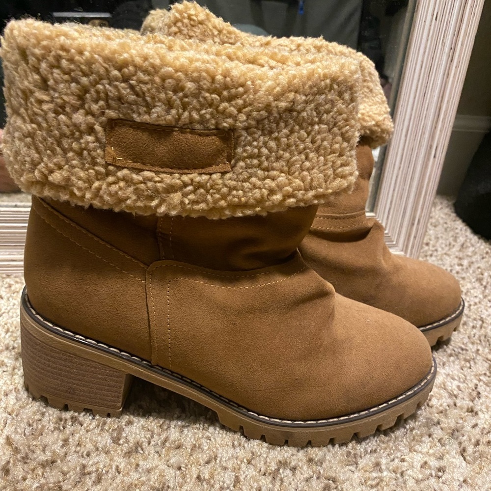 Tan Winter Boots